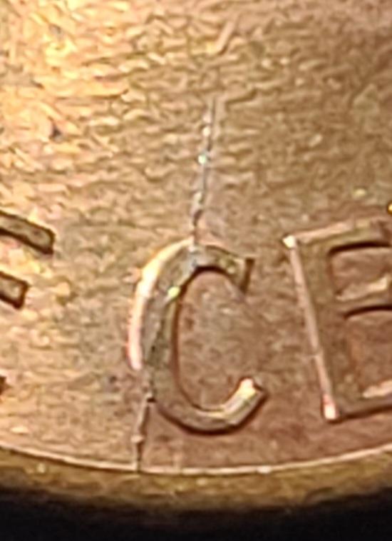 1993-Lincoln-Penny,-Obverse-And-Reverse.-Die-Cracks