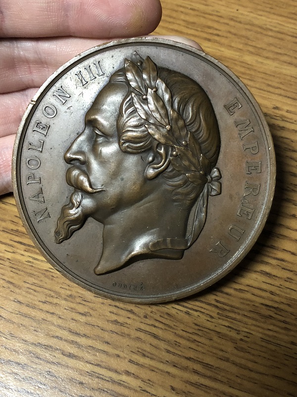 Napoleon-III-Preliminaires-De-Villafranca-Medal