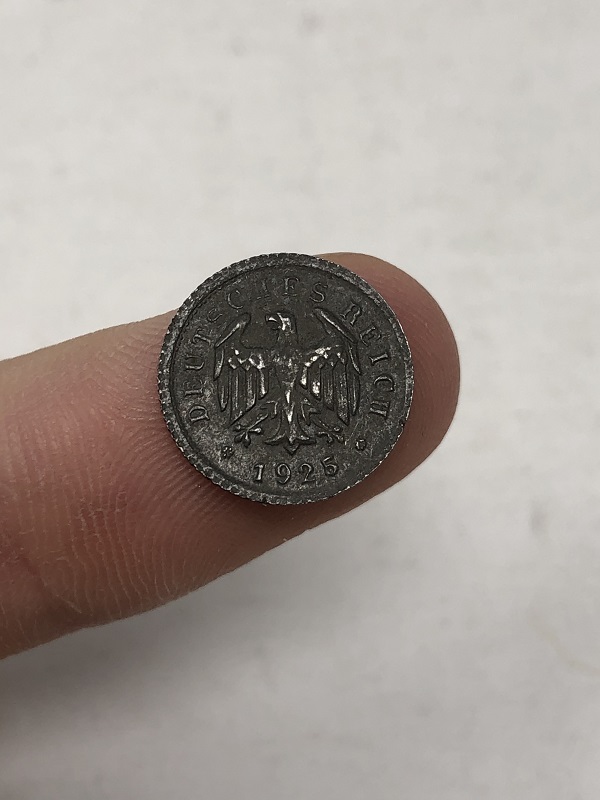 Miniature-German-2-Reichsmark-1925-E