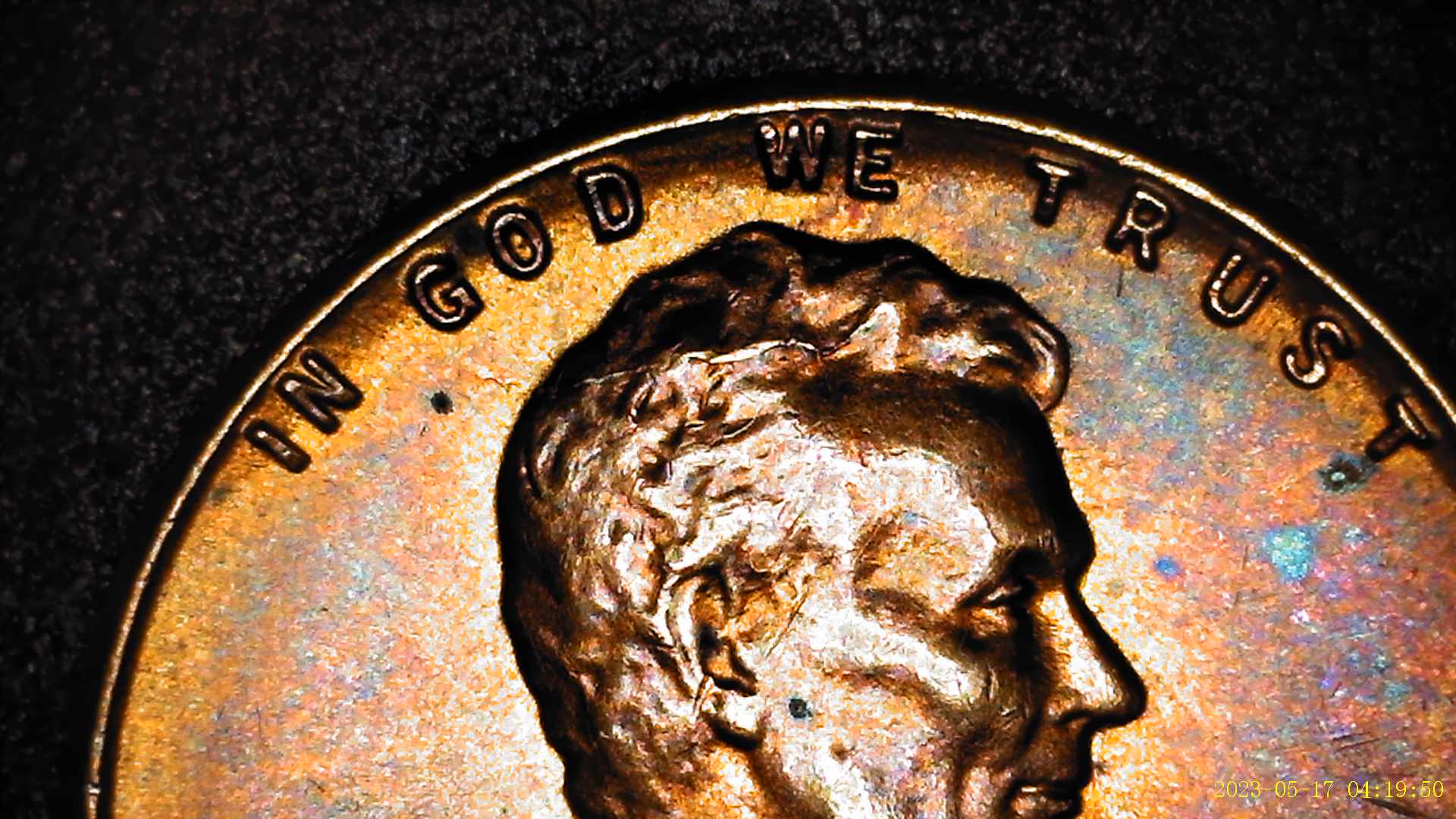 1958-Penny-Showing-Gouge-Thur-Ear-On-Front