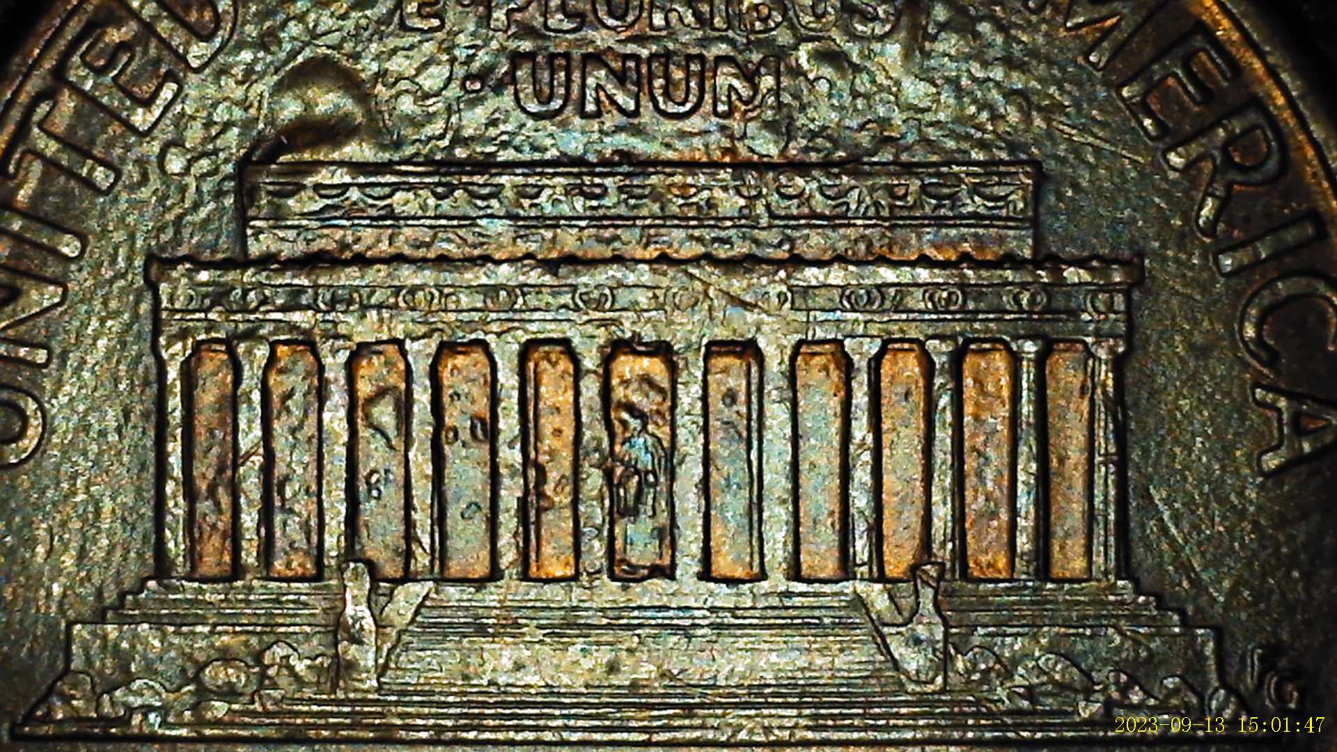 1994-D-Penny-With-Blistering/Doubling?