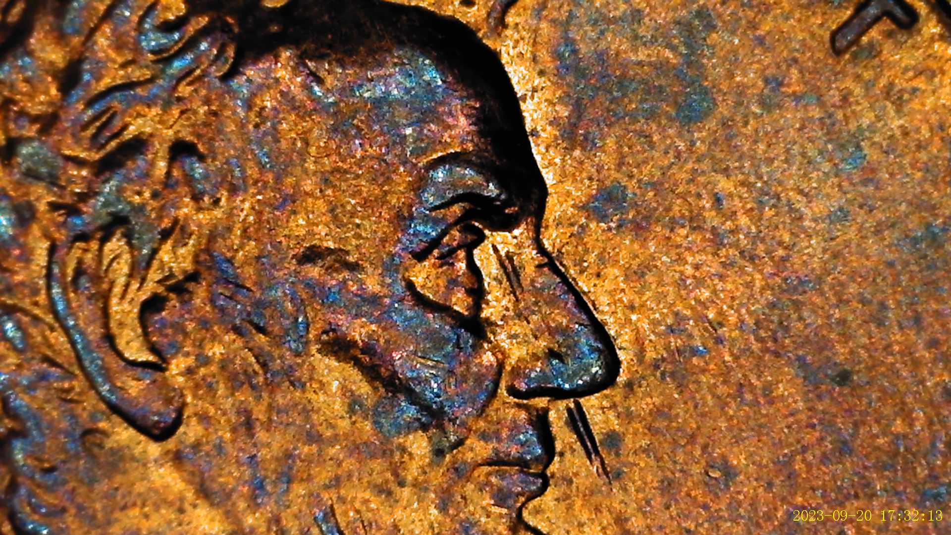2001-D-Penny-With-Spike-Through-Nose