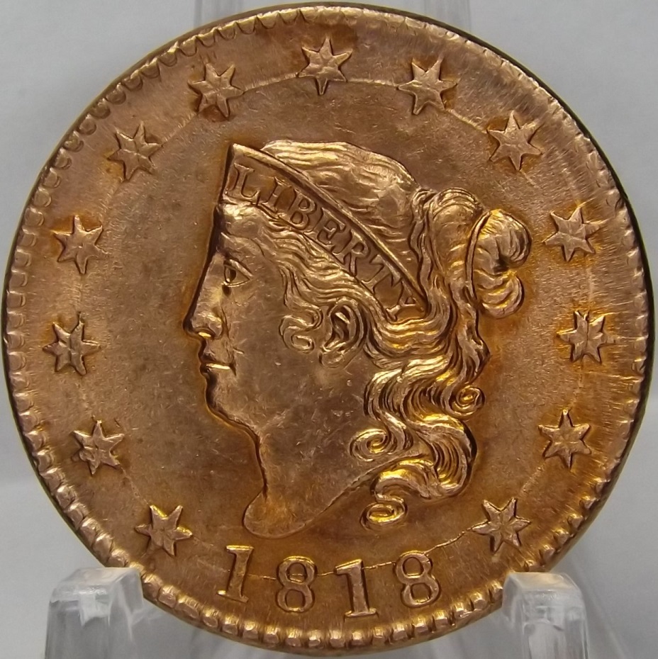 1818-Coronet-Head-Newcomb-10