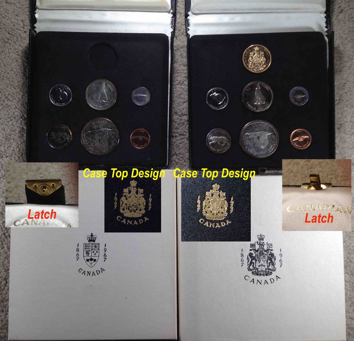 Value?--1967-Quarter-From-Uncirculated-Mint-Set-With-Amazing-Toning