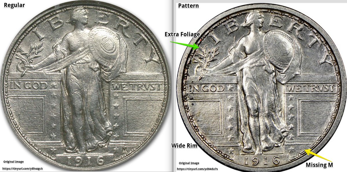 Rare-1916-Standing-Liberty-Quarter-Pattern-Discovered,-Heading-For-Auction