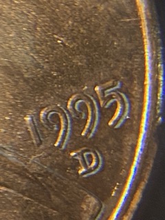 1995-D-Penny-Error-Question---Cannot-Identify-If-It-Is--Double-Die-On-Obverse-And/Or-A-Die-Break