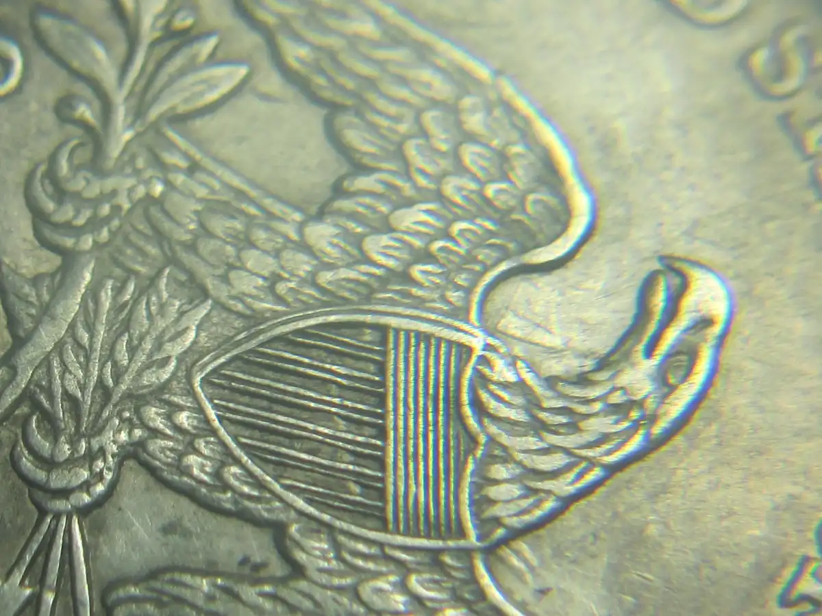 1858-Seated-Liberty-Quarter-REV-Die-Clash