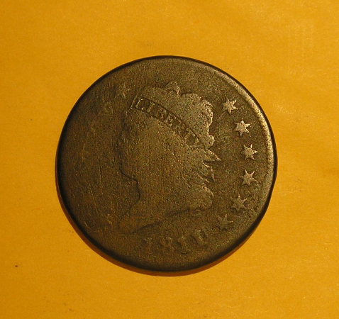 1811/10-Large-Cent-For-Grading