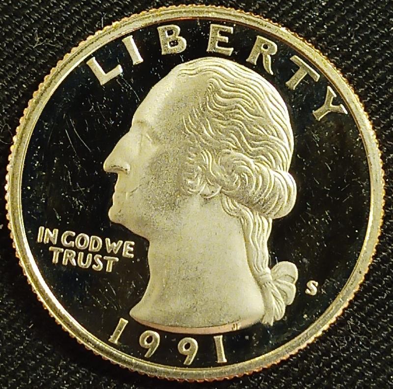 1991-S-Proof-Quarter-Found-In-Circulation