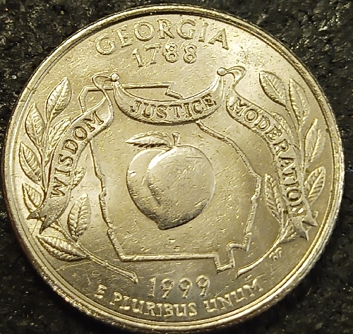 1999-Georgia-Quarter-Die-Cracking-All-Over