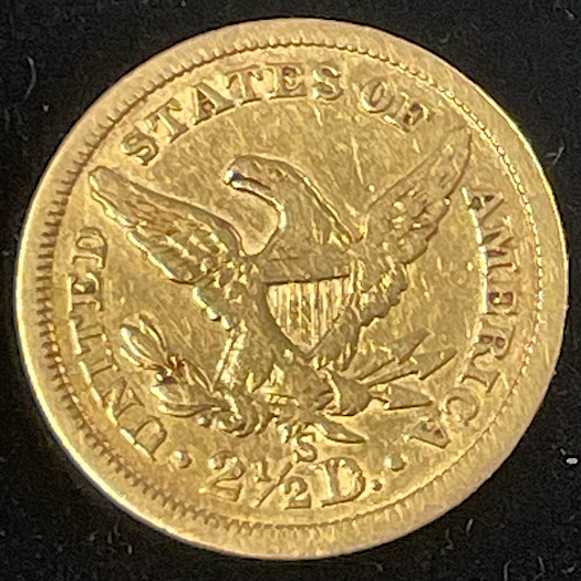 1869-S-Gold-Quarter-Eagle-Weight-Tolerance?