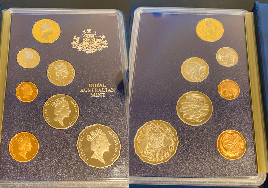 1985-&-1986-Proof-And-Uncirculated-Sets