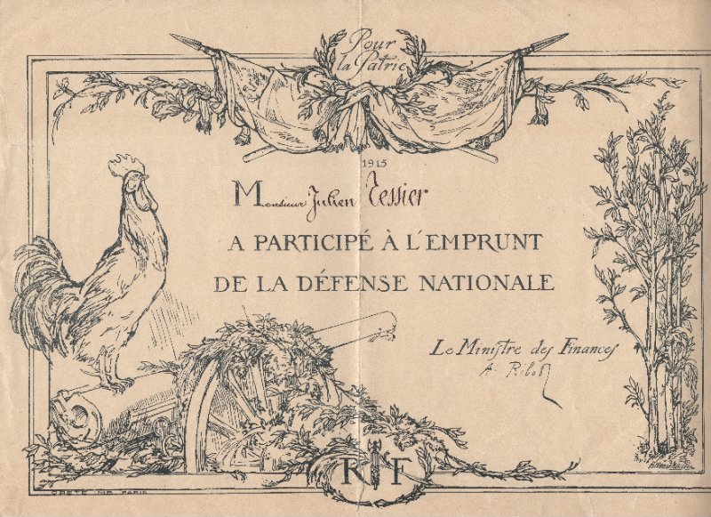 A-Time-Travel-To-France-1915---Propaganda,-Banknotes-And-War-Bonds