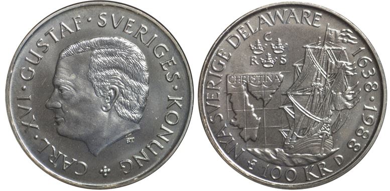 Commems-Collection-Classic:-1936-Delaware-Tercentenary---Involvement--Of-Sweden-&-Finland