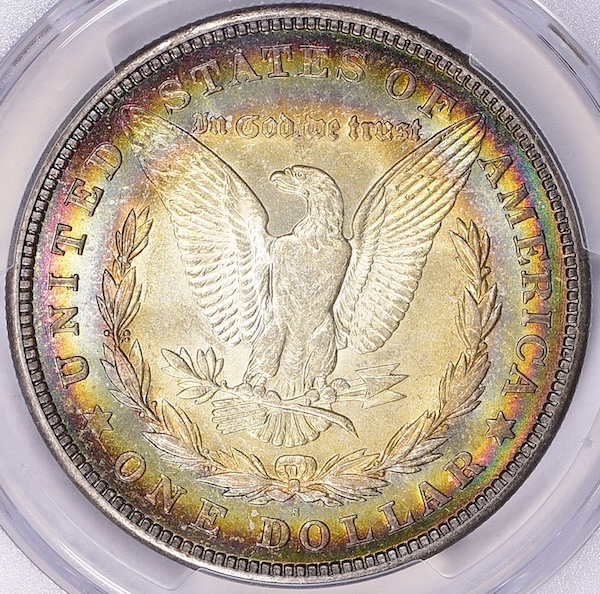 Bullseye-Toned-1921-S-Morgan
