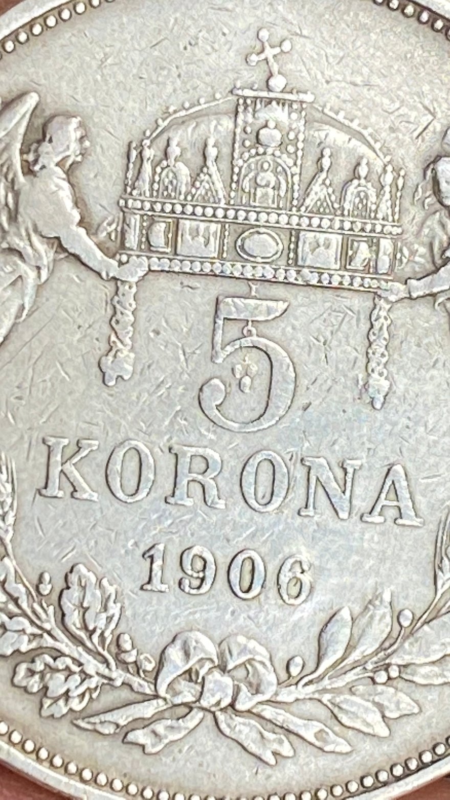 Modified-5-Korona-1906-Coin?