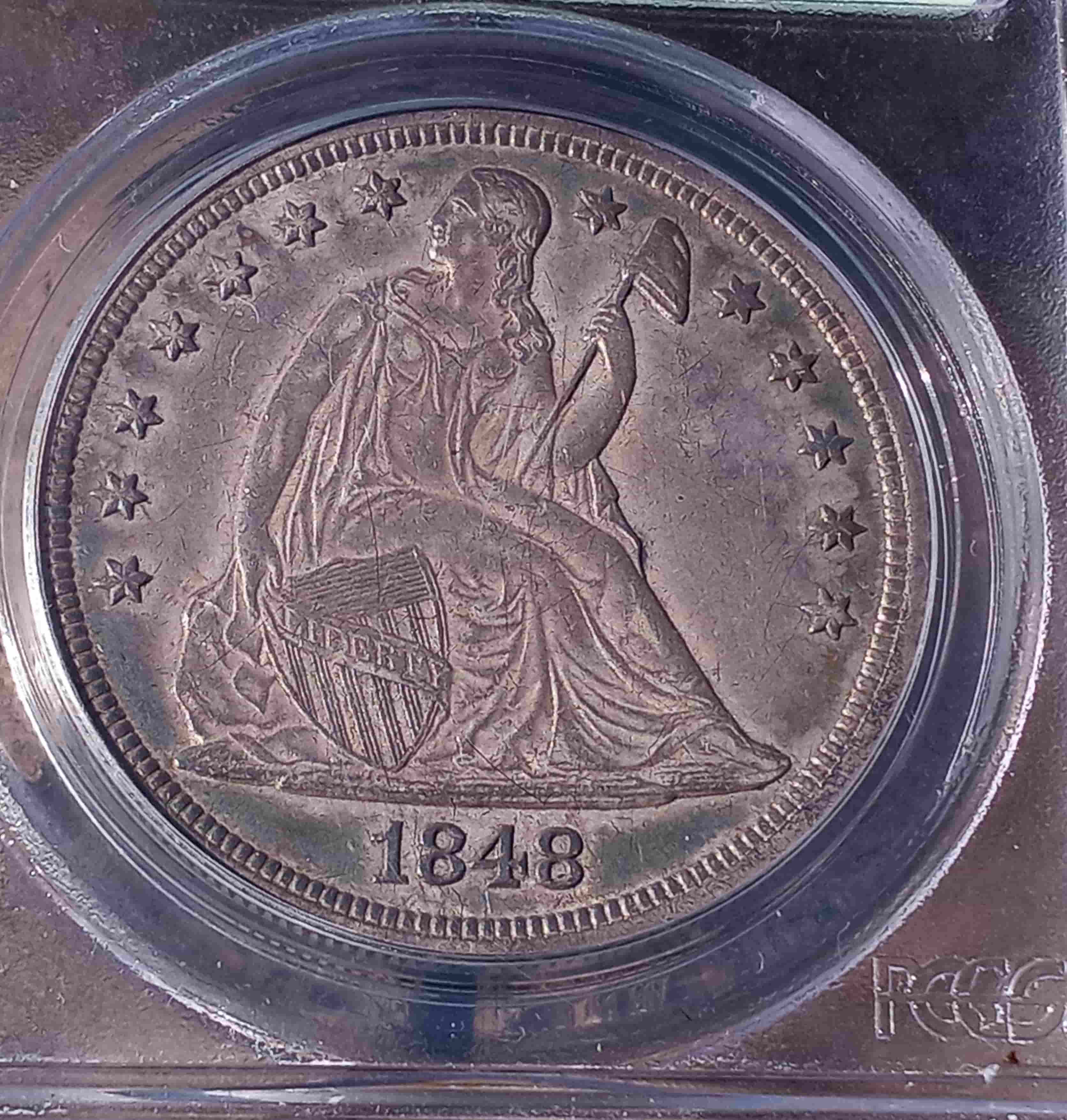 1848-Seated-Dollar--You-Vs-PCGS