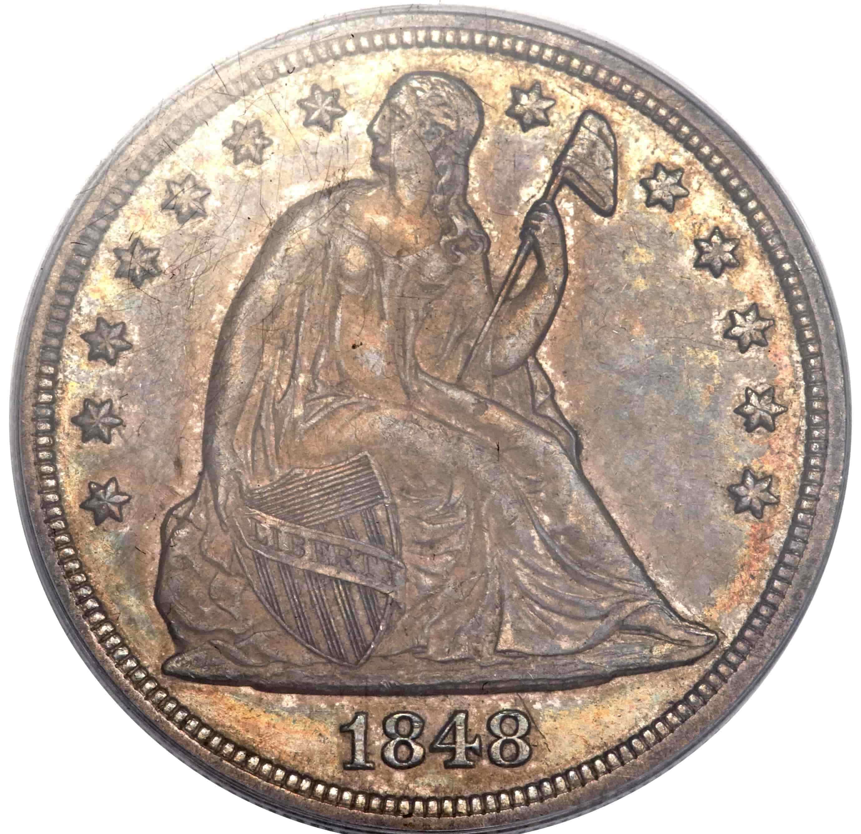 1848-Seated-Dollar--You-Vs-PCGS