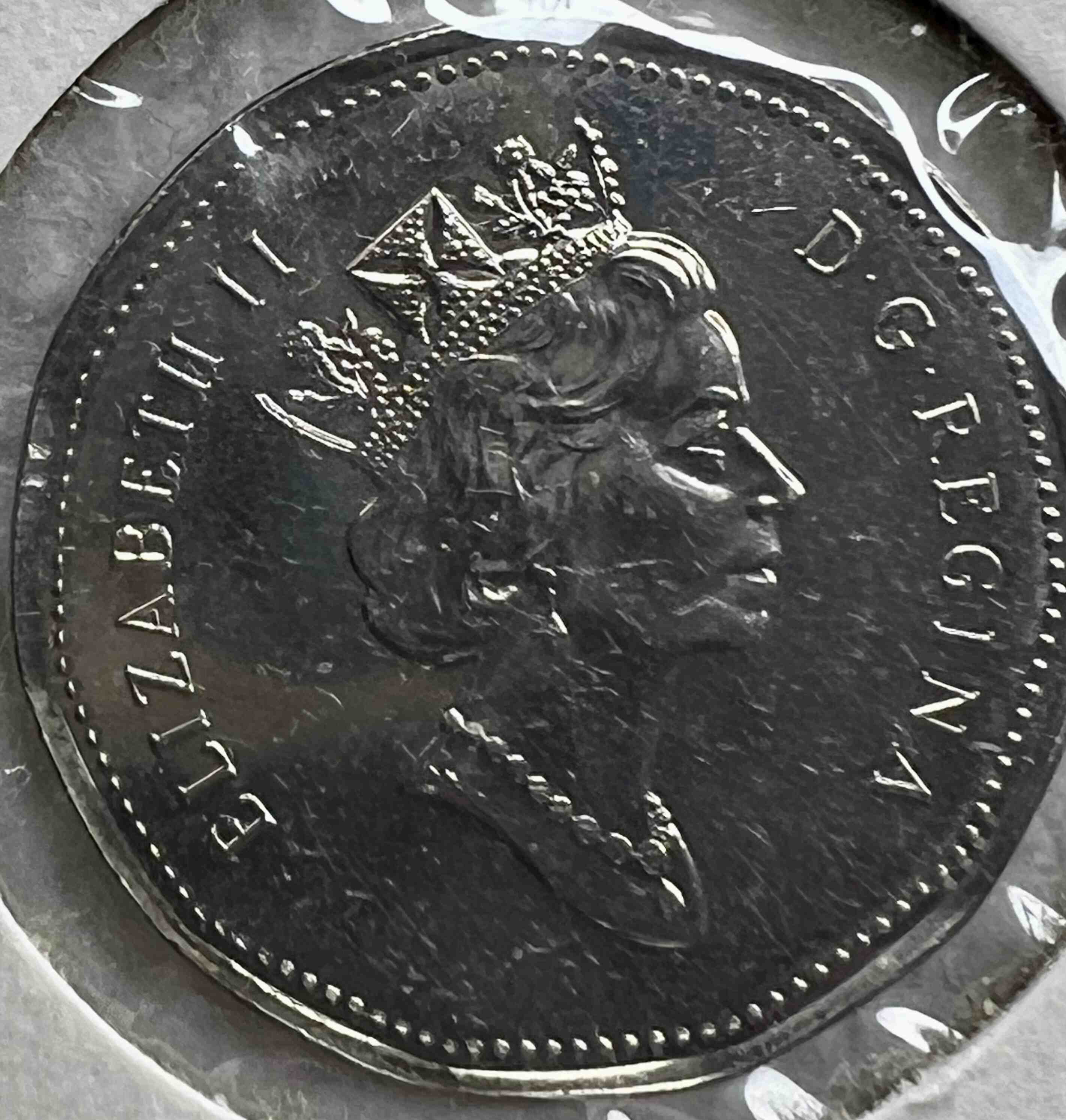 1996-Loonie-From-A-Mint-Roll-That-Is-Not-Plated
