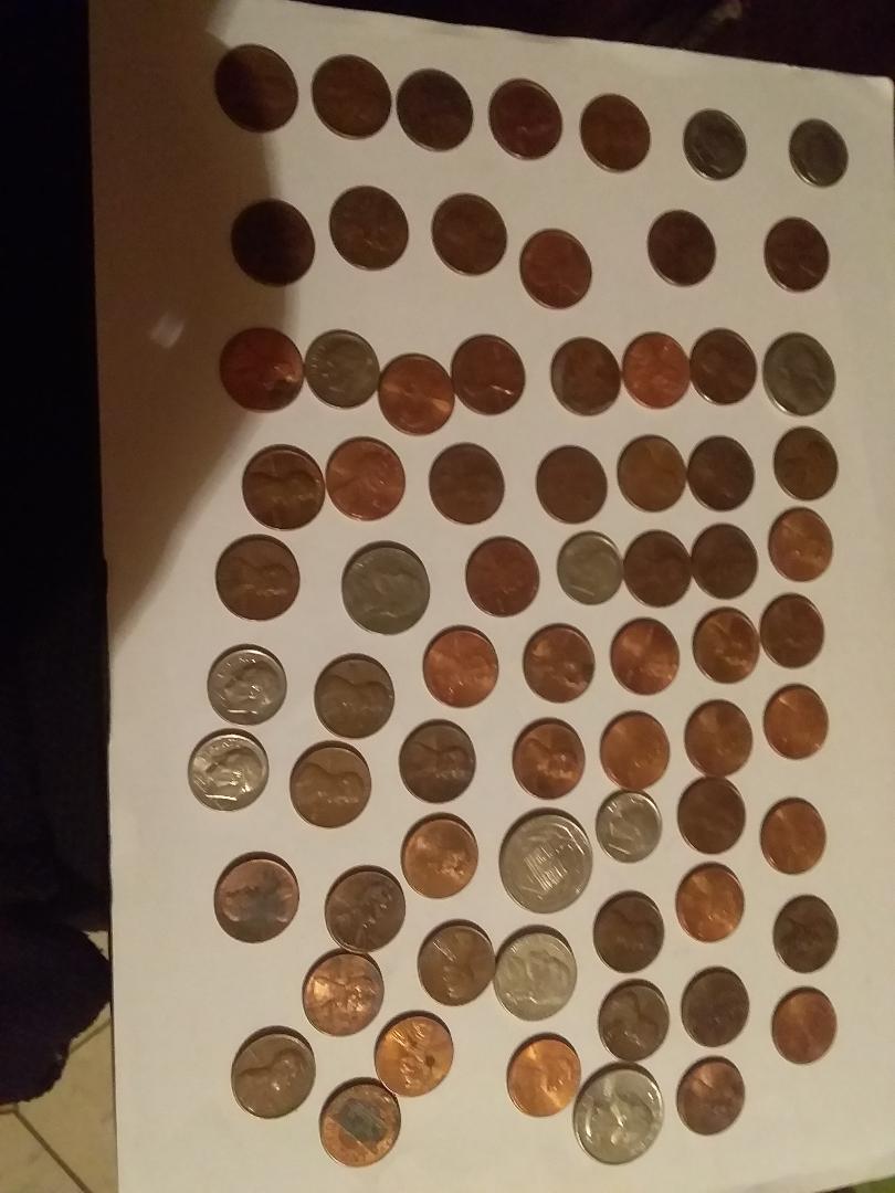 1992-Closed-Am-One-Cent-Adding-To-Many-Other-Rare-Coins-Here-In-Egypt