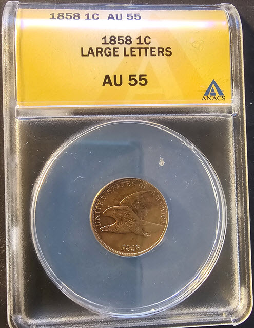 1858-Flying-Eagle-Cent-You-Vs-ANACSYellow-Holder