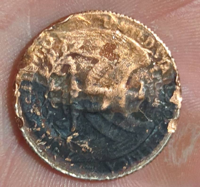 1982-P-Quarter-Weighing-4.6g-And-Off-Color-Reverse