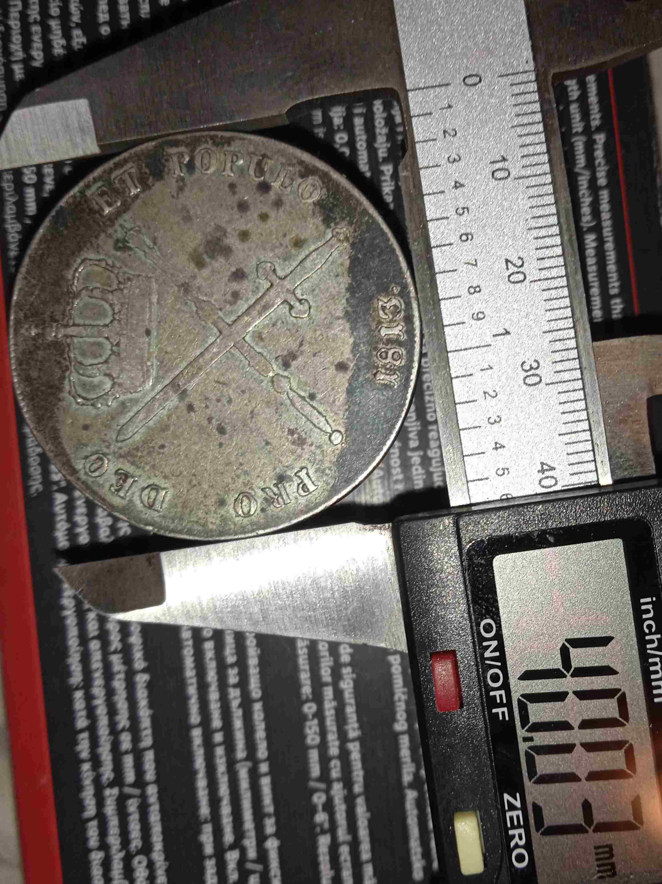 1-Kronenthaler---Bavaria---Maximilian-I-Joseph-1813---A-Fake?