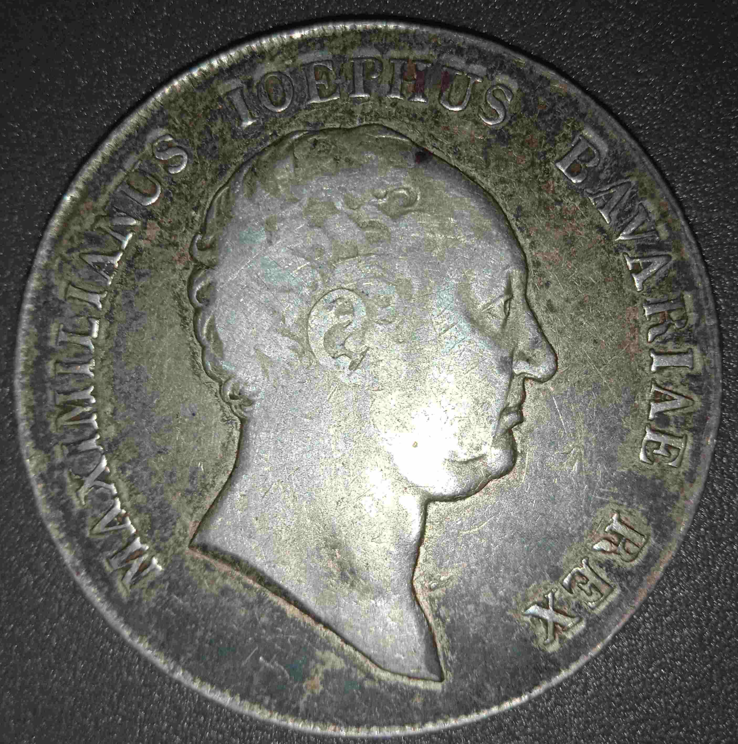 1-Kronenthaler---Bavaria---Maximilian-I-Joseph-1813---A-Fake?