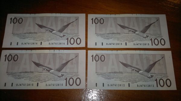 Bank-Notes-With-Streaking-Ink...