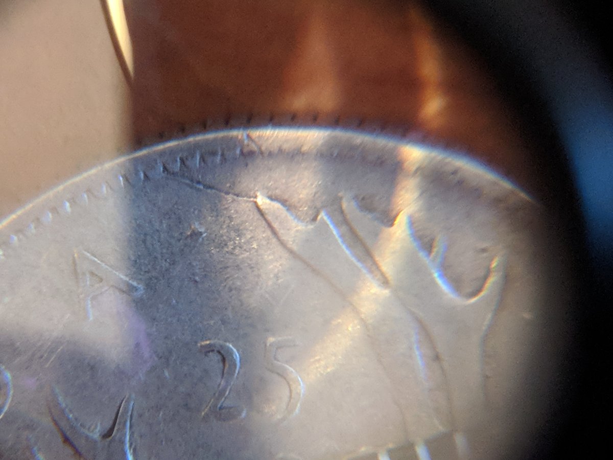 1943-Canada-Quarter---Die-Crack-Or-PMD?