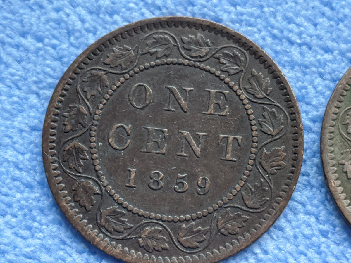 1859-Lg-Cents---What-Variety-Are-These-Two?
