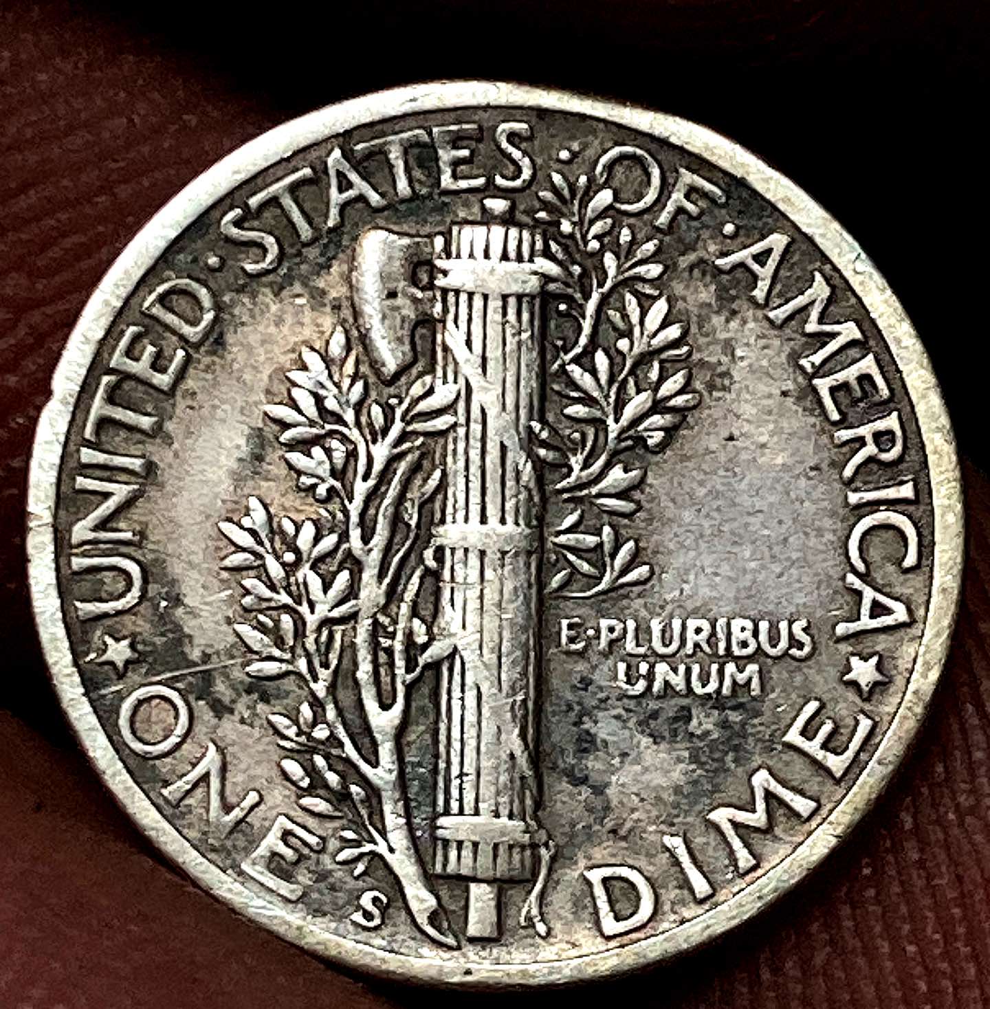 1945-S-Mint-Mercury-Dime-Possible-Die-Crack