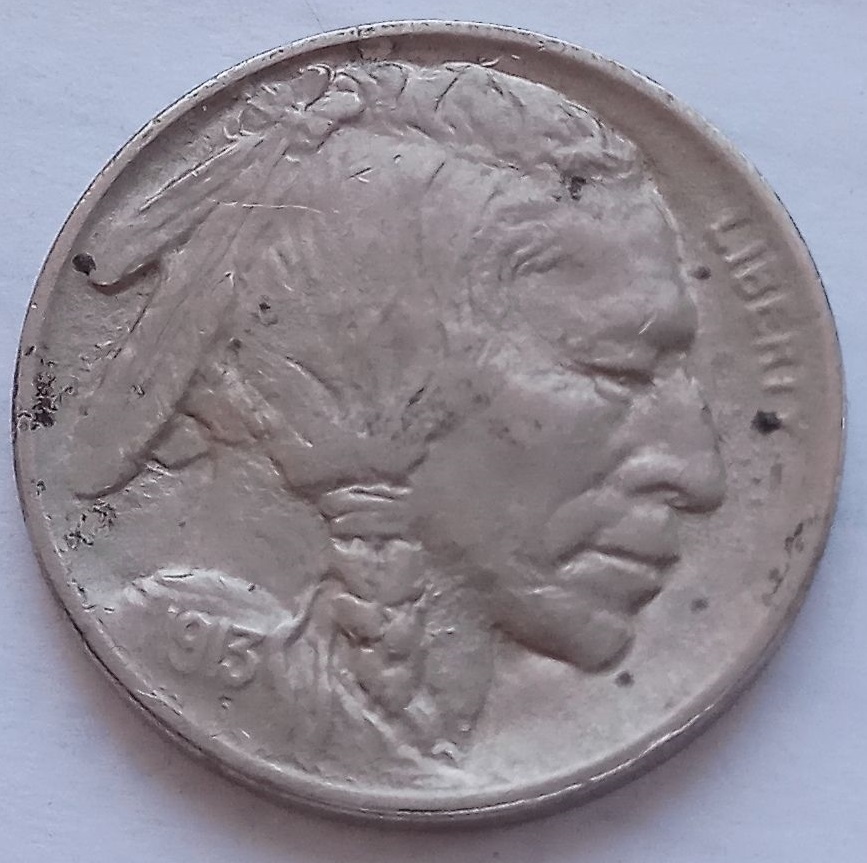 1913-Buffalo-Nickel-Type-1