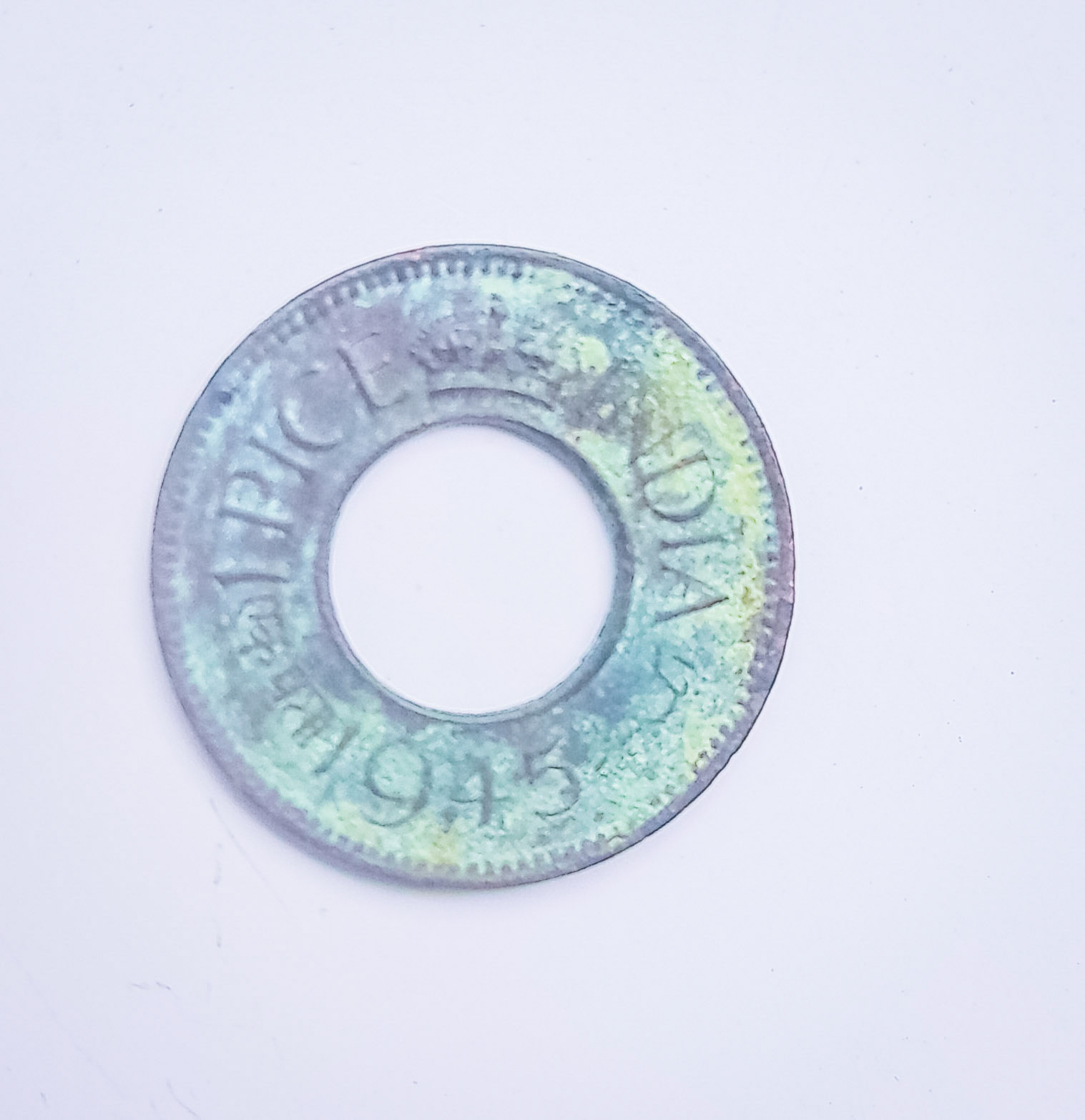 1-Pice-1945-India-British-Variety