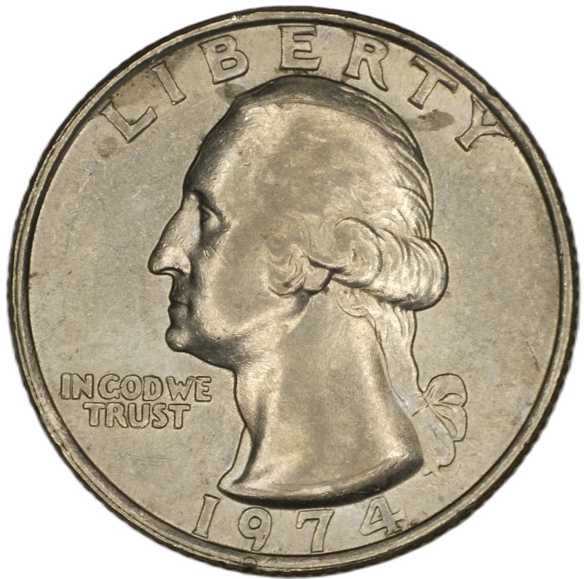 1974-Washington-Quarter---Lamination-And-?