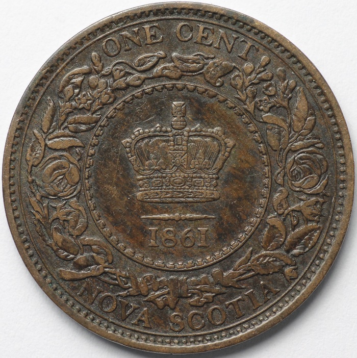 1861-Nova-Scotia-Cent-For-Grading