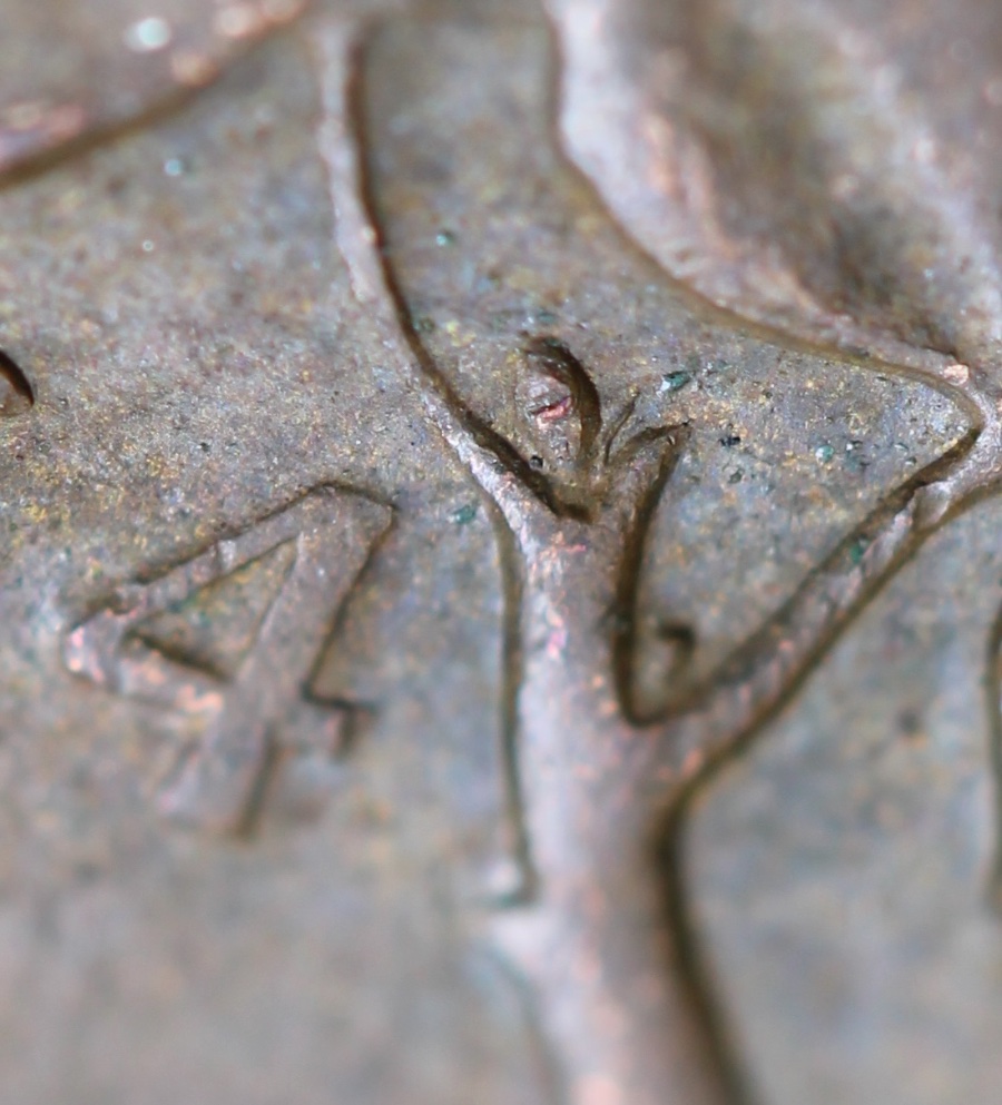 1964-1-Cent-DDR,-Extra-Spine