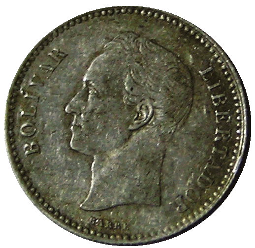 Requesting-Information-On-1/5-Bolivar,-1879,-Venezuela