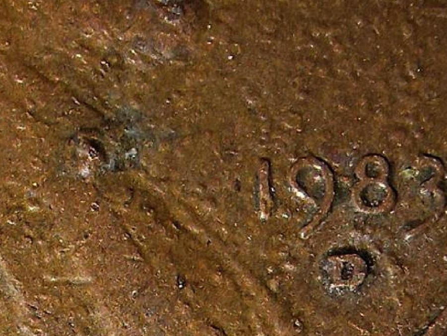 1983-D-Lincoln-Cent-Blister-N-Words-Around-Mint-Date