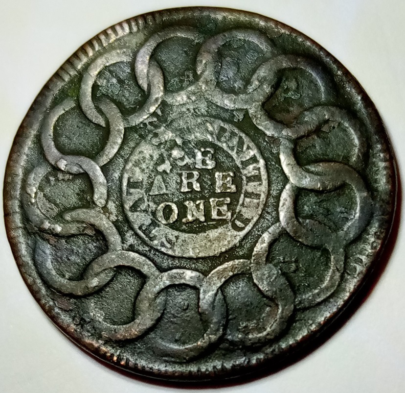 1787-Fugio-Cent---Assistance-Needed.-Tia