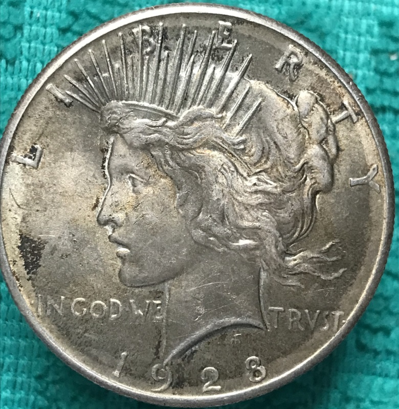 1928-P-Peace-Dollar--Coin-Two-Of-Two.-Grade-Request-Please.