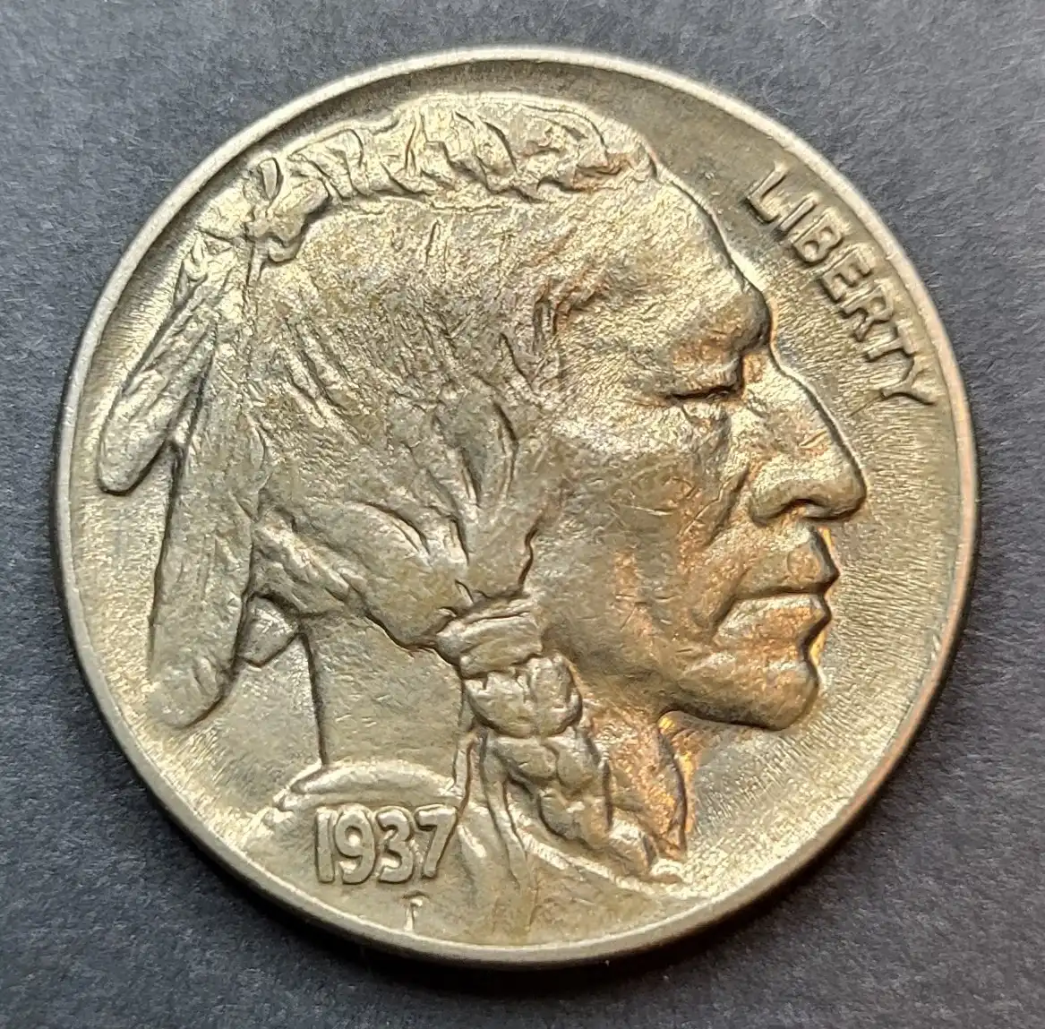 1937-Buffalo-Nickel-For-Grading