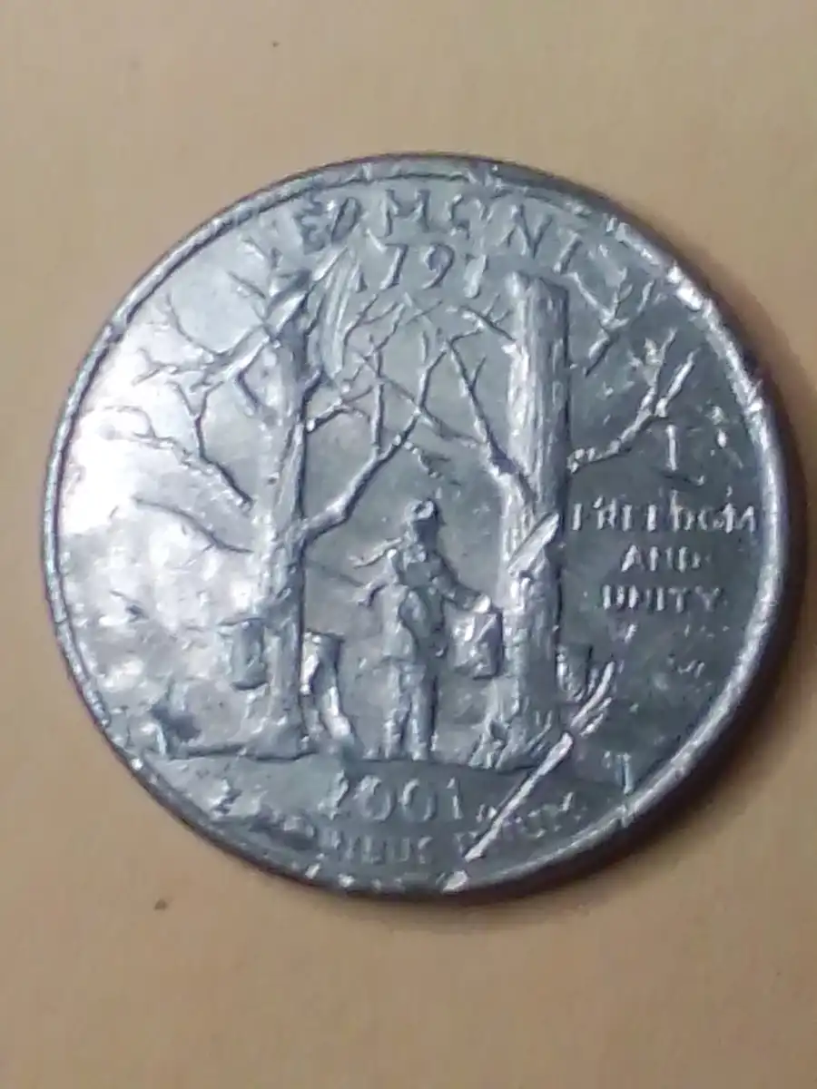 2001-Vermont-Quarter-Mint-P-With-Many-Possible-Errors-I-Can't-Find-Another-One-Like-It