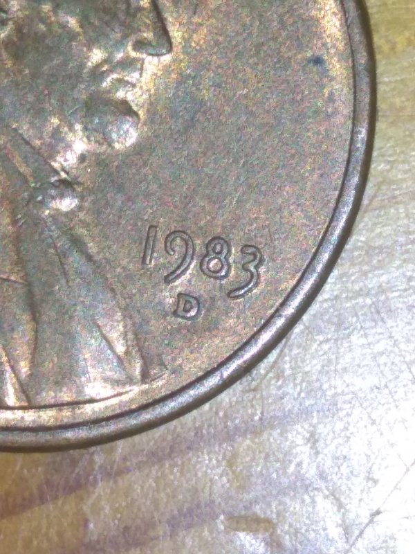 1983-D-DDO-Lincoln-Cent-Only-On-Date-Please-Identify