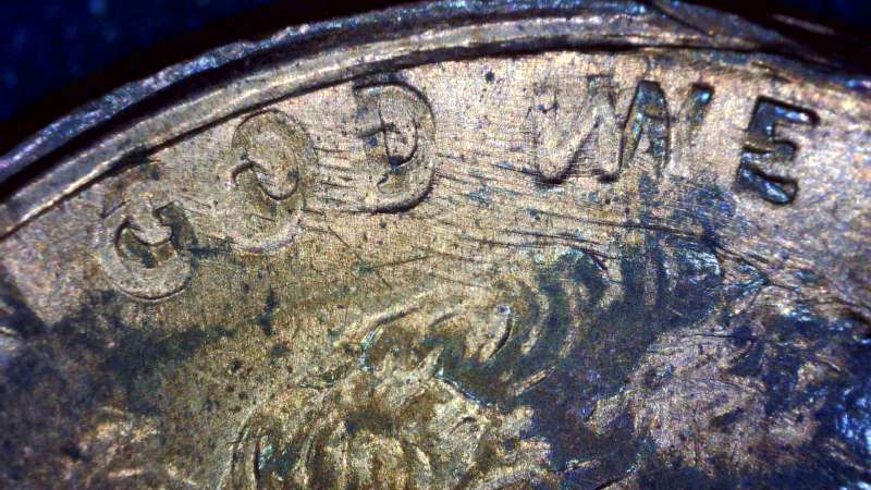 2000-D-One-Cent-Penny-Multiple-Inverted-Errors-Obverse-And-Reverse