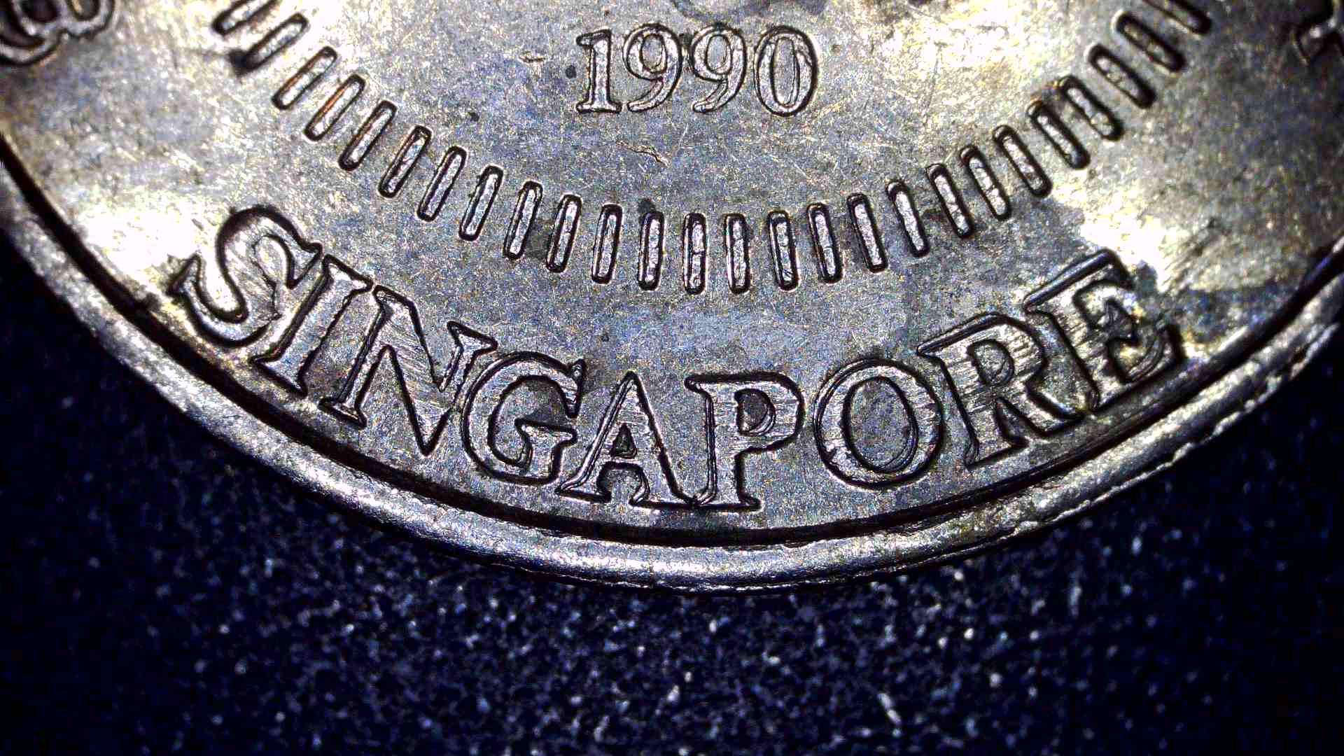 1990.-50-Cent-Singapore-Obverse-Double/Triple-Die-Errors