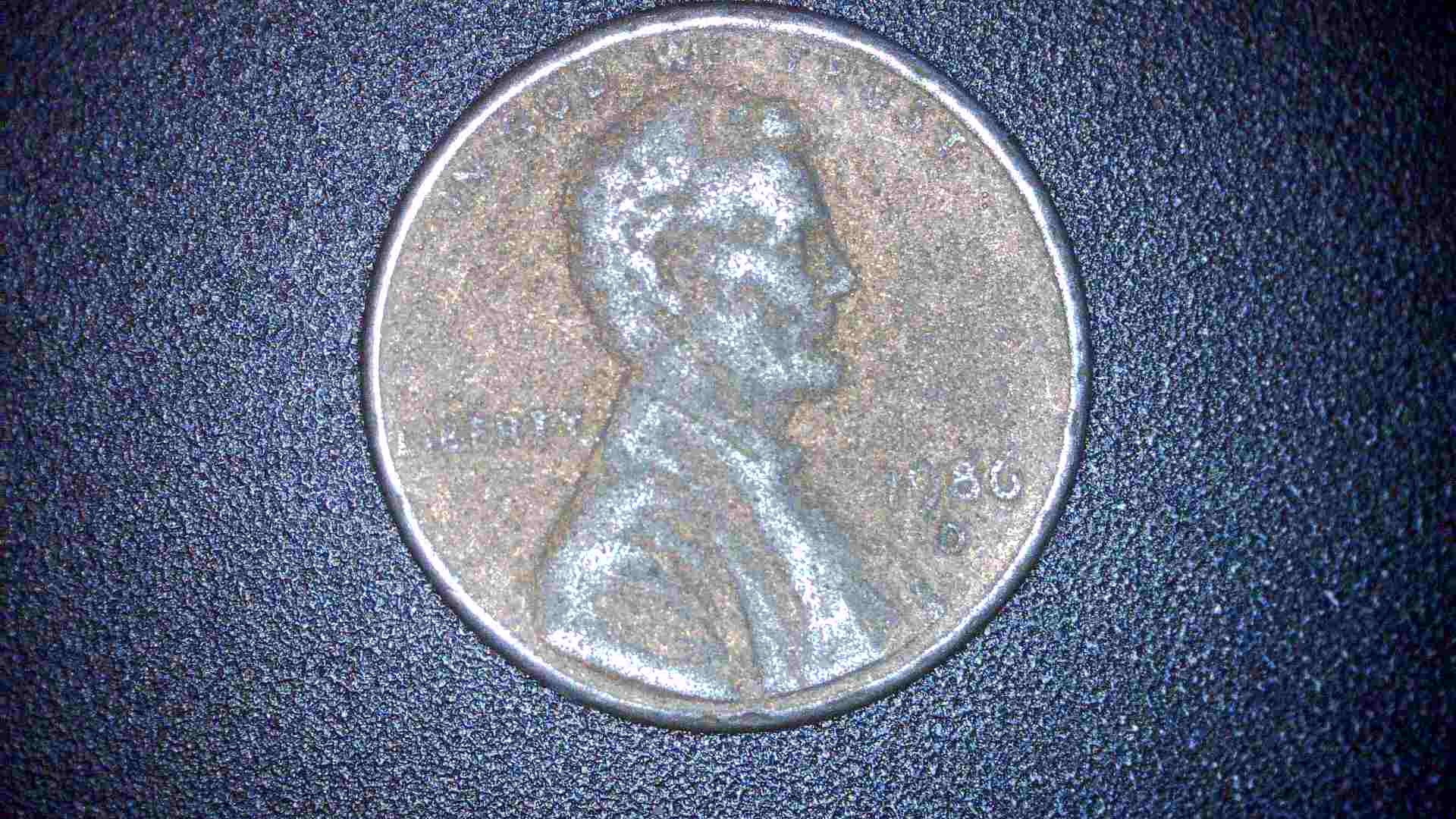 1986-D-One-Ceny-Penny-Error---Weight-=-2.33-Grams