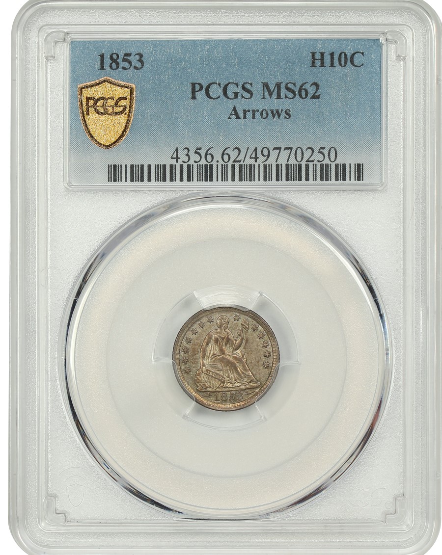 1853-Arrows-Half-Dime-PCGS-MS-62
