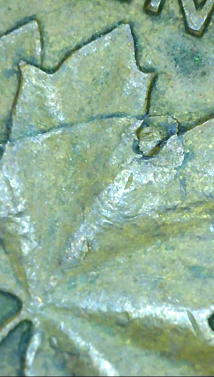 1953-Canadian-Penny-Planchet-Error?