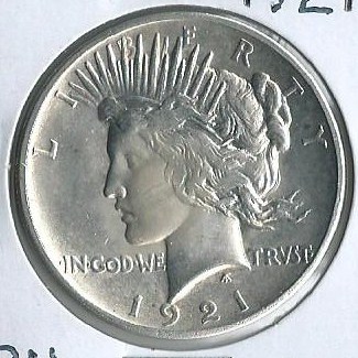 1921-Peace-Dollar-For-Grading